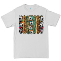Dove Grey soccer camouflage serape cowhide turquoise leopard glitter  brushstrok Premium Tee - Artiststas