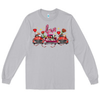 Moon Dust valentine's day farm trucks farm animals Long Sleeve Tee - FaDigitalArtStudio