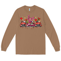 Toasted Coconut valentine's day farm trucks farm animals Long Sleeve Tee - FaDigitalArtStudio