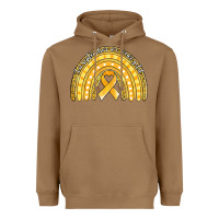 Toasted Coconut childhood cancer awareness rainbow (1) Heavyweight Hoodie - Jasminsmagicworld