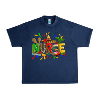 Navy cinco de mayo nurse Urban Heavy Tee - Zillion Design Studio