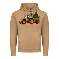 Vintage Camel Christmas Orange Farm Tractor Vintage Hoodie - RanaPortraitStore