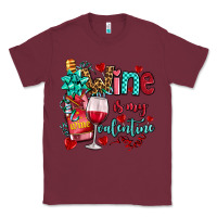 Burgundy wine is my valentine olivia Classic Tee - OliviaCreatesArt
