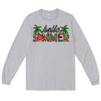 Moon Dust hello summer Long Sleeve Tee - CowhideDigitalArt