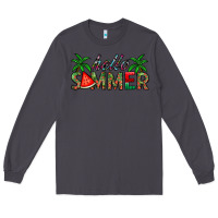 Smoke hello summer Long Sleeve Tee - CowhideDigitalArt