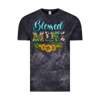 Cloud Black blessed mini Vintage Tee - BarkalooDesign