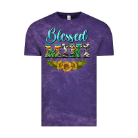 Cloud Purple blessed mini Vintage Tee - BarkalooDesign