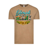 Vintage Coffee blessed mini Vintage Tee - BarkalooDesign
