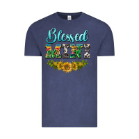 Vintage Denim blessed mini Vintage Tee - BarkalooDesign