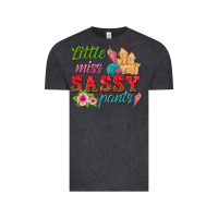 Vintage Black little miss sassy pants Vintage Tee - texasbilliewilder
