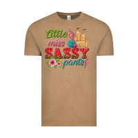 Vintage Coffee little miss sassy pants Vintage Tee - texasbilliewilder