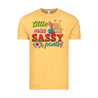 Vintage Mustard little miss sassy pants Vintage Tee - texasbilliewilder