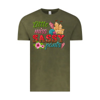 Vintage Olive little miss sassy pants Vintage Tee - texasbilliewilder
