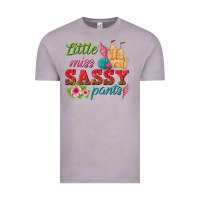 Vintage Zinc little miss sassy pants Vintage Tee - texasbilliewilder