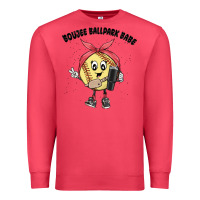 Cardinal boujee ballpark babe Premium Sweatshirt - MaliasSmallBusiness