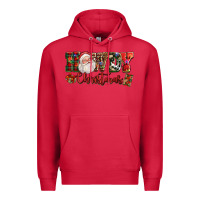 Cardinal Howdy Christmas Santa Premium Hoodie - NancyCooperArtShop
