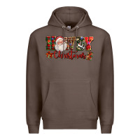 Coffee Howdy Christmas Santa Premium Hoodie - NancyCooperArtShop