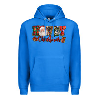 True Royal Howdy Christmas Santa Premium Hoodie - NancyCooperArtShop