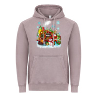 Vintage Zinc christmas polar express santa Vintage Hoodie - Zillion Design Studio
