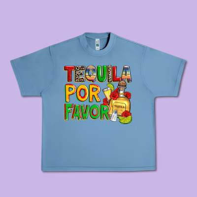 Tequila Por Favor Urban Heavy Tee Designed By Zillion Design Studio