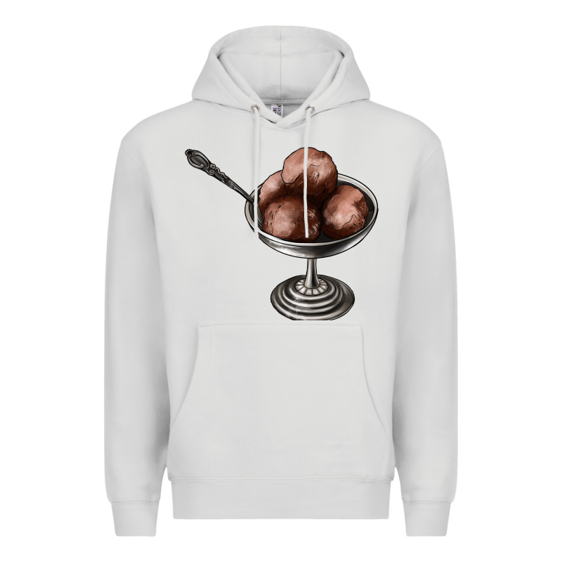 Chocolate Ice Cream Premium Hoodie by AdoDesignShop | Teevron