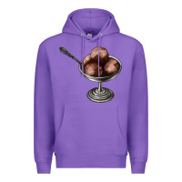 Purple Chocolate ice cream Premium Hoodie - AdoDesignShop