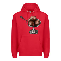 Red Chocolate ice cream Premium Hoodie - AdoDesignShop