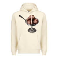 Sandshell Chocolate ice cream Premium Hoodie - AdoDesignShop