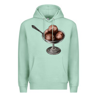 Seafoam Chocolate ice cream Premium Hoodie - AdoDesignShop