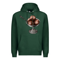 Sports Green Chocolate ice cream Premium Hoodie - AdoDesignShop