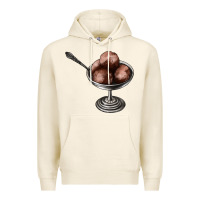Tofu Chocolate ice cream Premium Hoodie - AdoDesignShop
