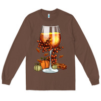 Chestnut Thanksgiving Fall Long Sleeve Tee - FaDigitalArtStudio