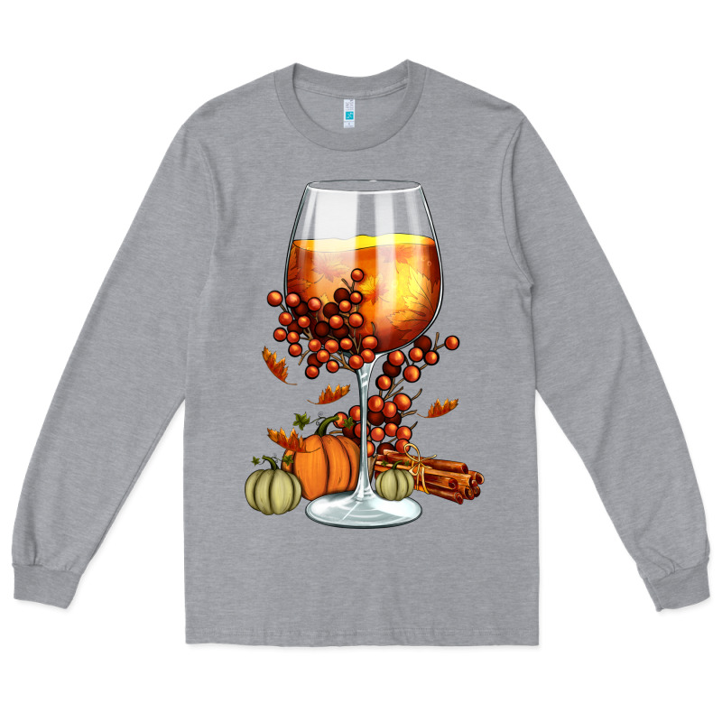 Thanksgiving Fall Long Sleeve Tee by FaDigitalArtStudio | Teevron