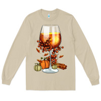 Mushroom Thanksgiving Fall Long Sleeve Tee - FaDigitalArtStudio