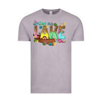 Living On Lake Time Vintage Tee | Teevron