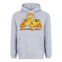 Heather Grey childhood cancer awareness month harvesting hope Heavyweight Hoodie - Jasminsmagicworld