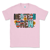 Bubblegum Pink medtech crew Classic Tee - RacoonDesign