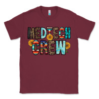 Burgundy medtech crew Classic Tee - RacoonDesign