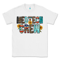 White medtech crew Classic Tee - RacoonDesign