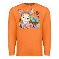 Carrot easter bunny Premium Sweatshirt - MaliasSmallBusiness
