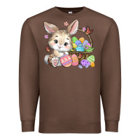 Chestnut easter bunny Premium Sweatshirt - MaliasSmallBusiness