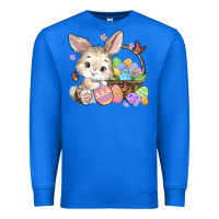 True Royal easter bunny Premium Sweatshirt - MaliasSmallBusiness
