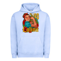 Pigment Grape Ice hundred percent latina strong woman Urban Hoodie - Jasminsmagicworld