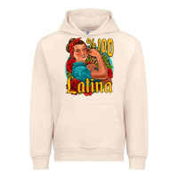 Sandshell hundred percent latina strong woman Urban Hoodie - Jasminsmagicworld
