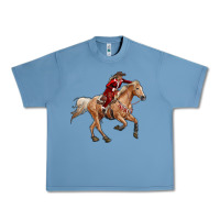 Pebble Blue christmas cowgirl Urban Heavy Tee - RanaPortraitStore