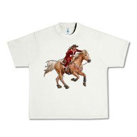 Pistachio christmas cowgirl Urban Heavy Tee - RanaPortraitStore