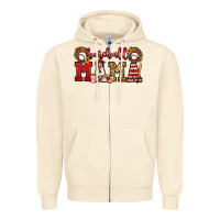 Sandshell baseball mama Zipper Hoodie - Jasminsmagicworld