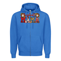True Royal baseball mama Zipper Hoodie - Jasminsmagicworld