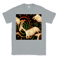 Heather Grey african ethnic animal seamless pattern Classic Tee - BundleAndBundleShop