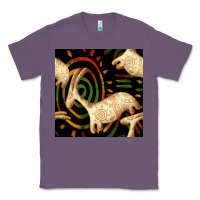 Lavender african ethnic animal seamless pattern Classic Tee - BundleAndBundleShop